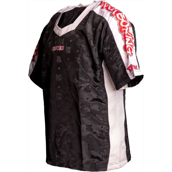 Camiseta de entrenamiento TOP TEN - WINNER - Azul/negro, 0613B