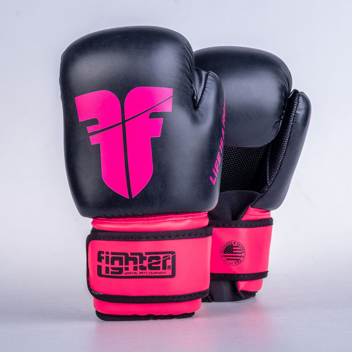 Guantes abiertos de combate Quick - Edición SGP - rojo