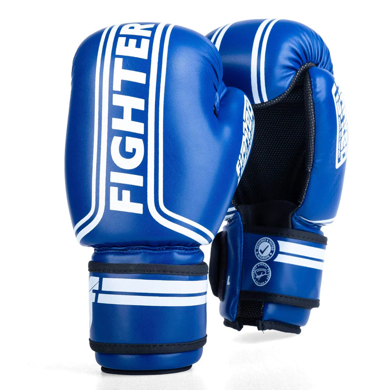 Fighter Open Gloves Stripe - SGP Edition - blue