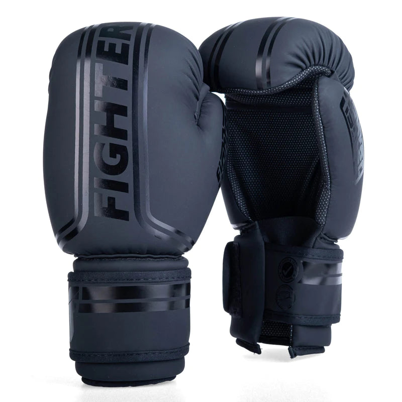 Fighter Open Gloves Stripe - SGP Edition - black