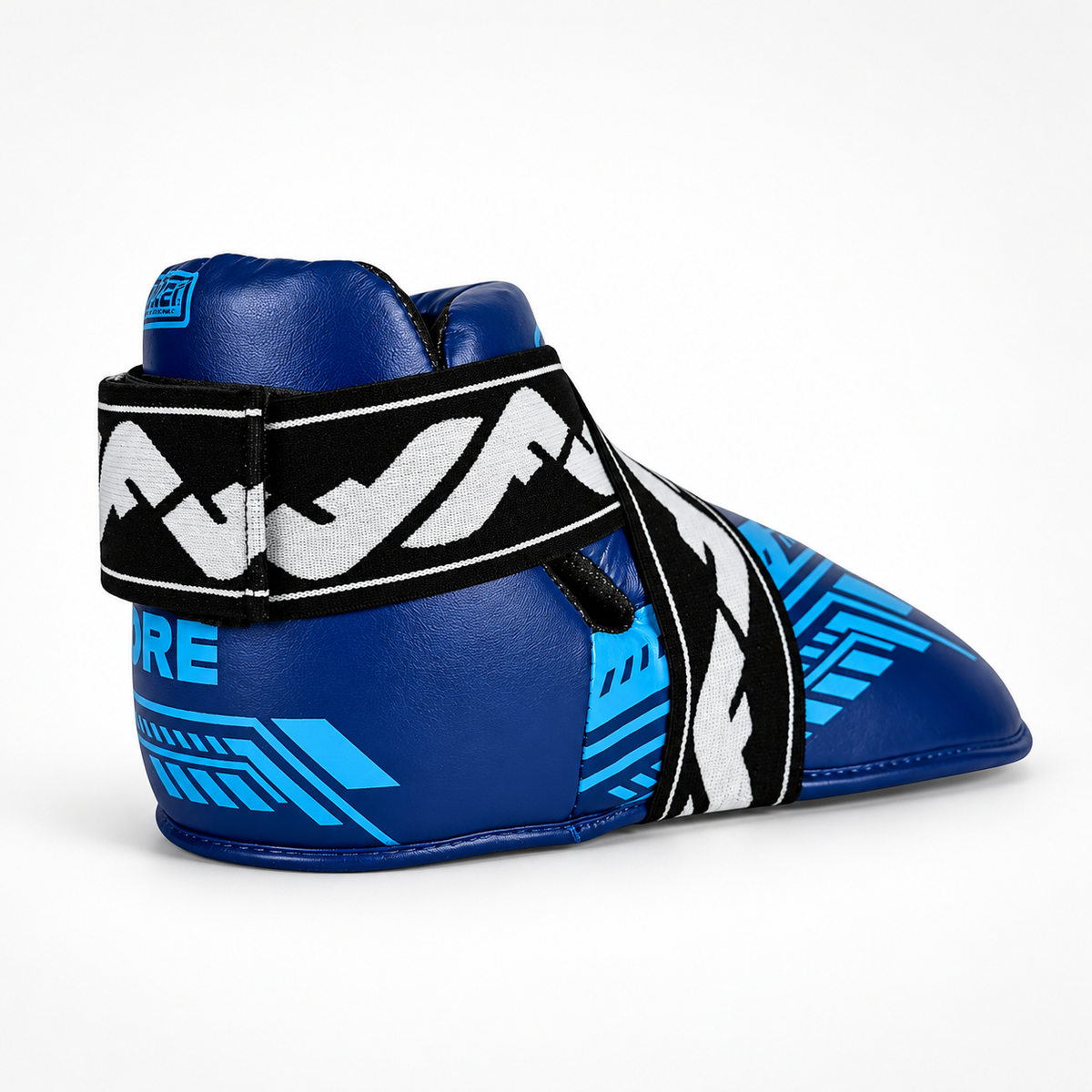 Equipo de protección para pies de luchador, edición SGP, color azul