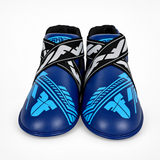 Equipo de protección para pies de luchador, edición SGP, color azul
