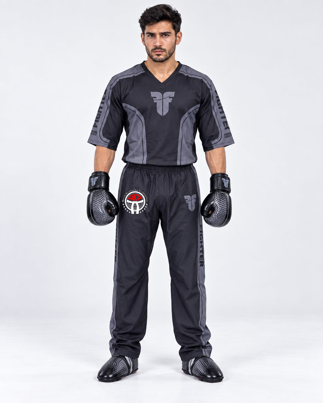 WKA - Fighter uniform - black/grey
