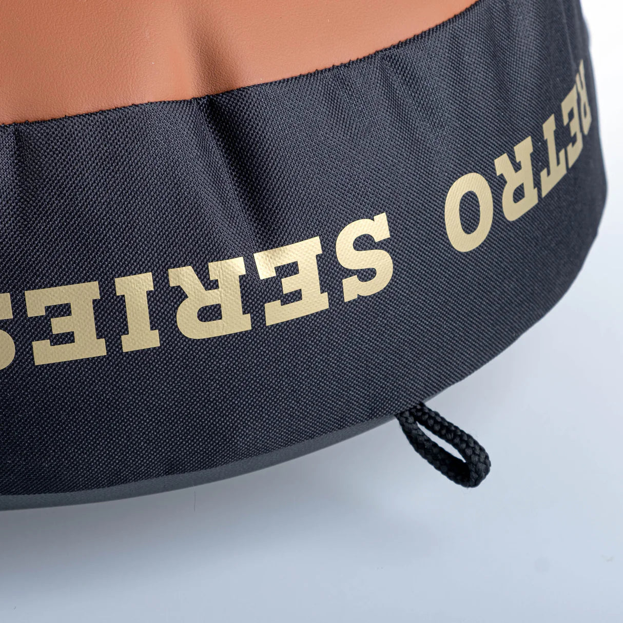 Fighter Round Retro Belly Target - Brown
