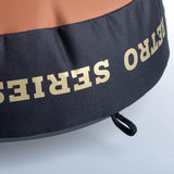 Fighter Round Retro Belly Target - Brown