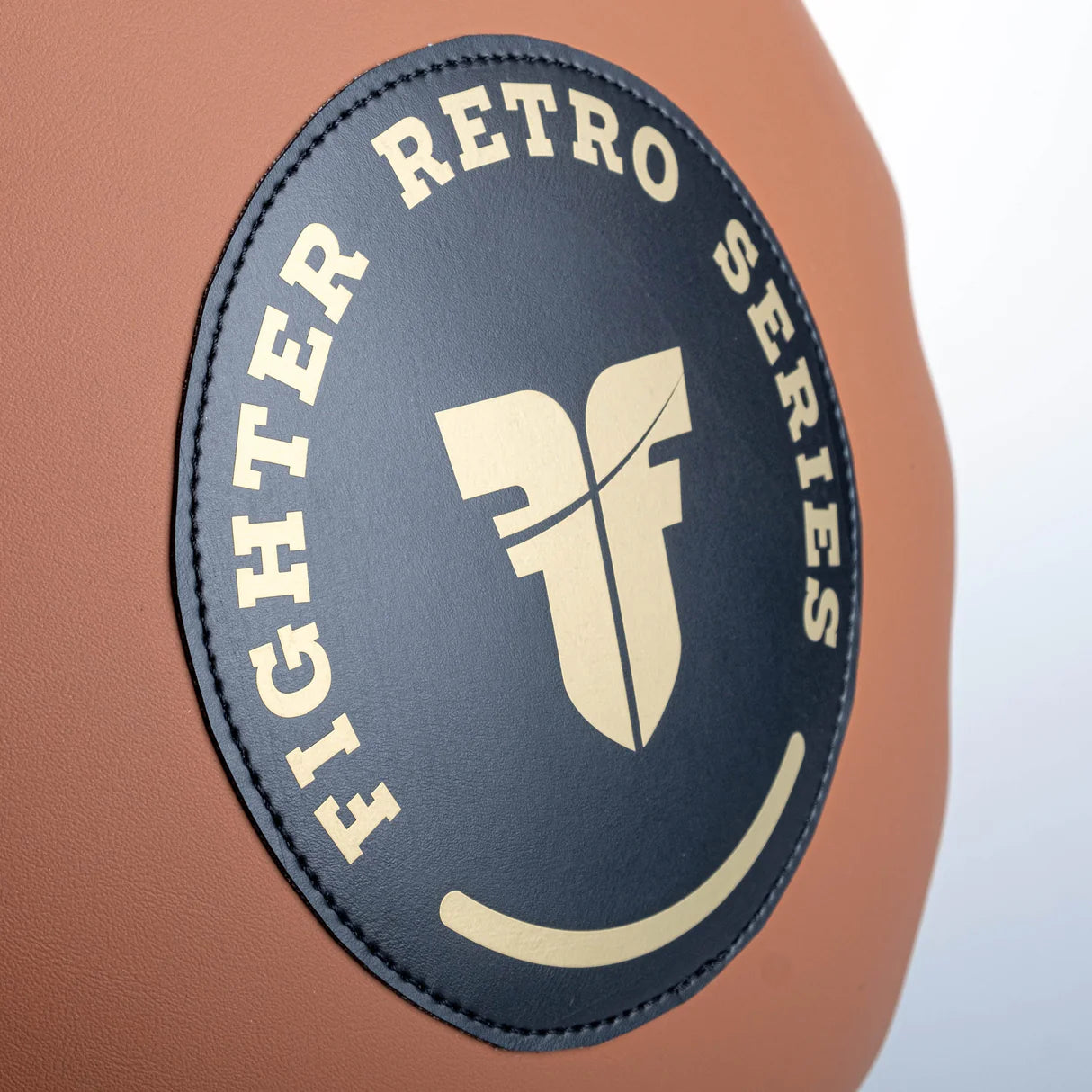 Fighter Round Retro Belly Target - Brown