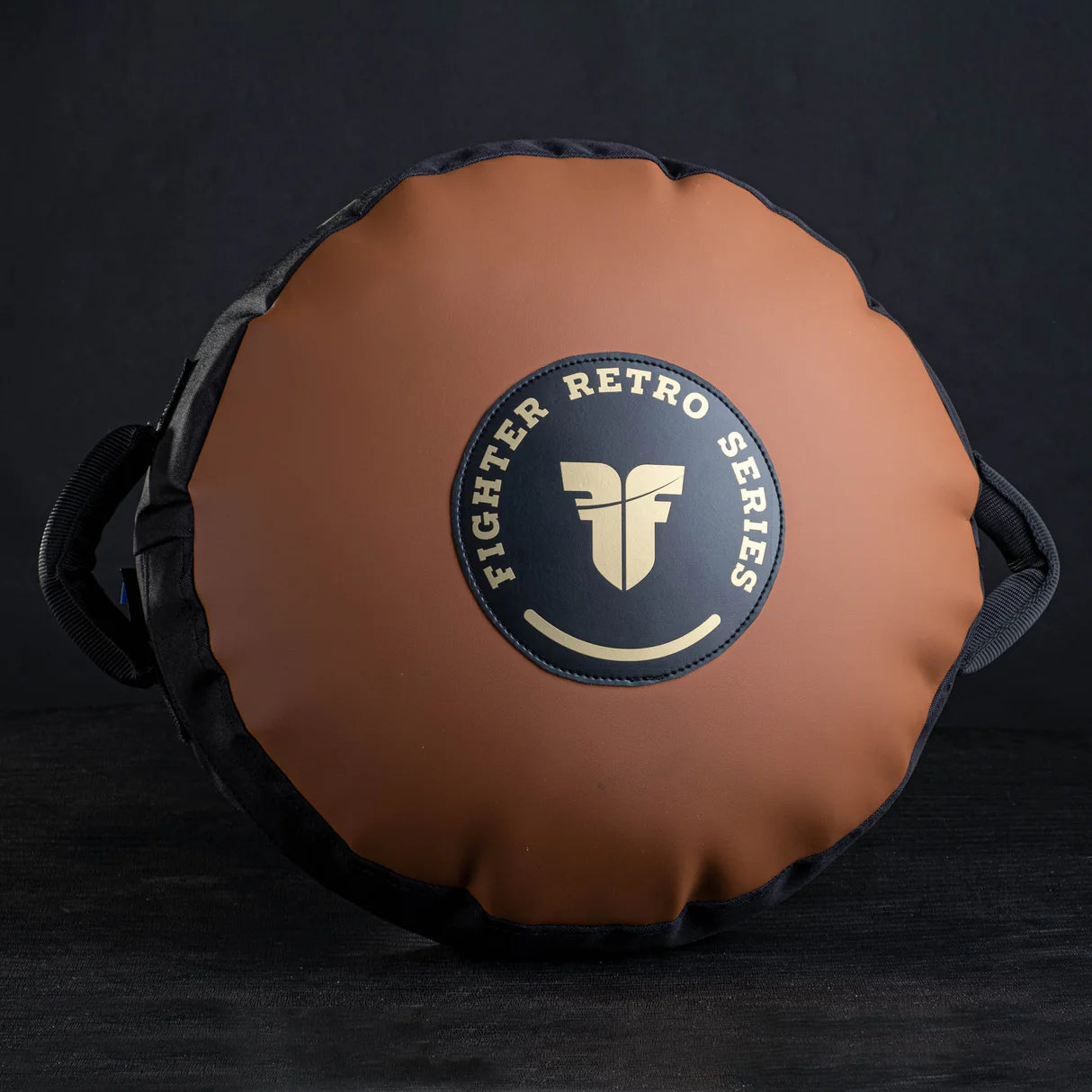 Fighter Round Retro Belly Target - Brown