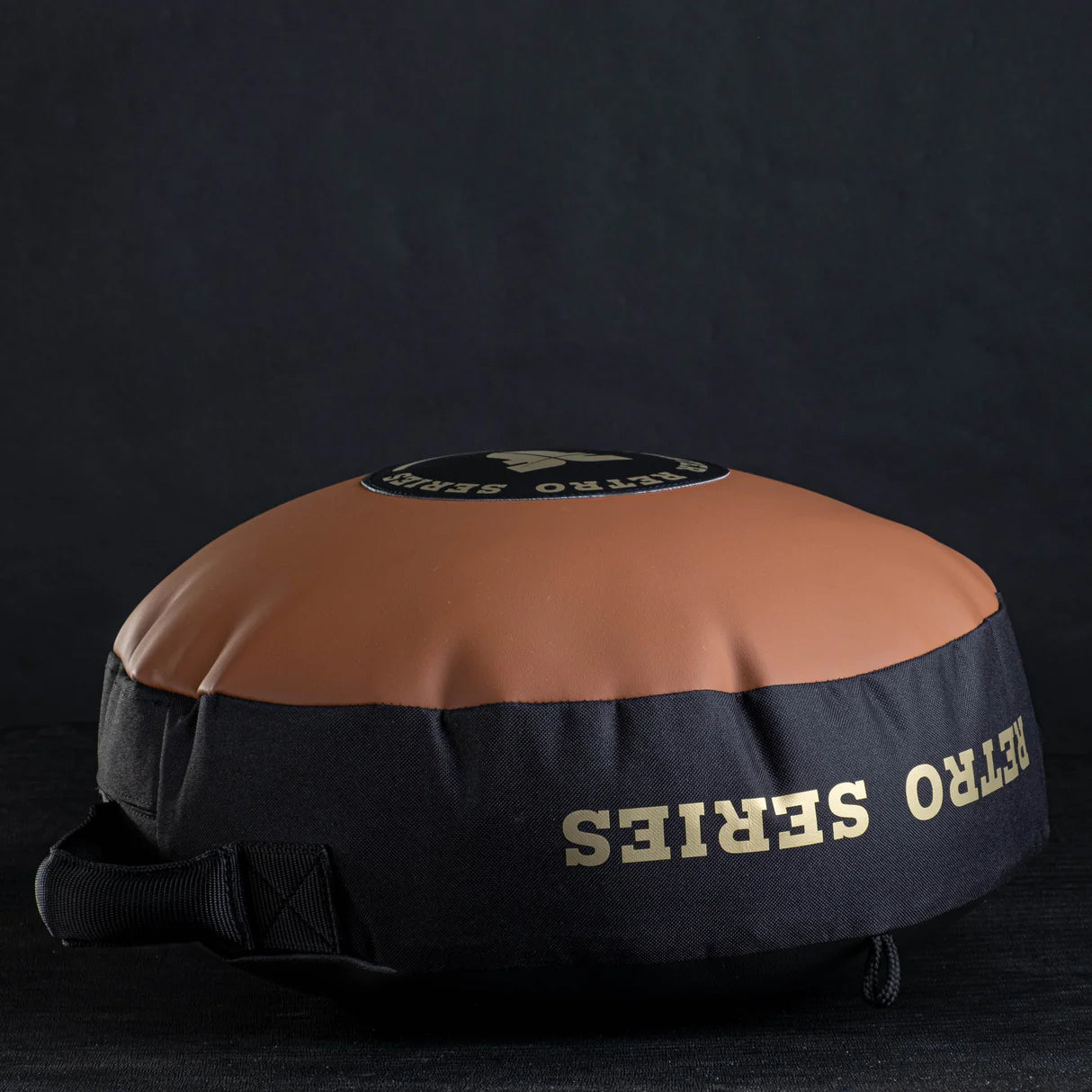 Fighter Round Retro Belly Target - Brown