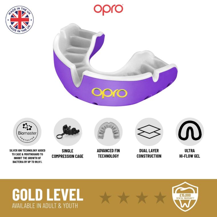 OPRO Gold Level Mouth Guard - Thumbnail 2