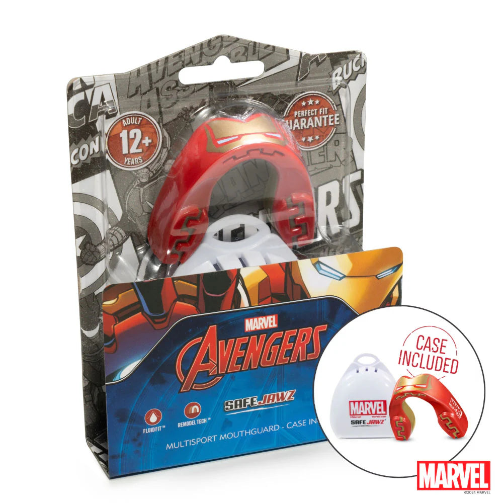 SafeJawz Marvel Iron-Man Mouthguard