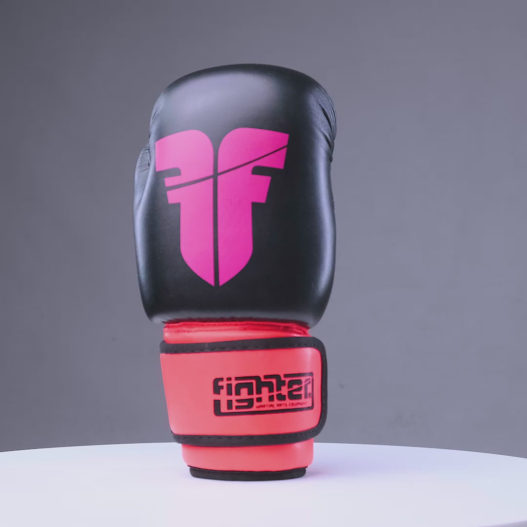 Guantes abiertos de combate Quick - Edición SGP - rojo