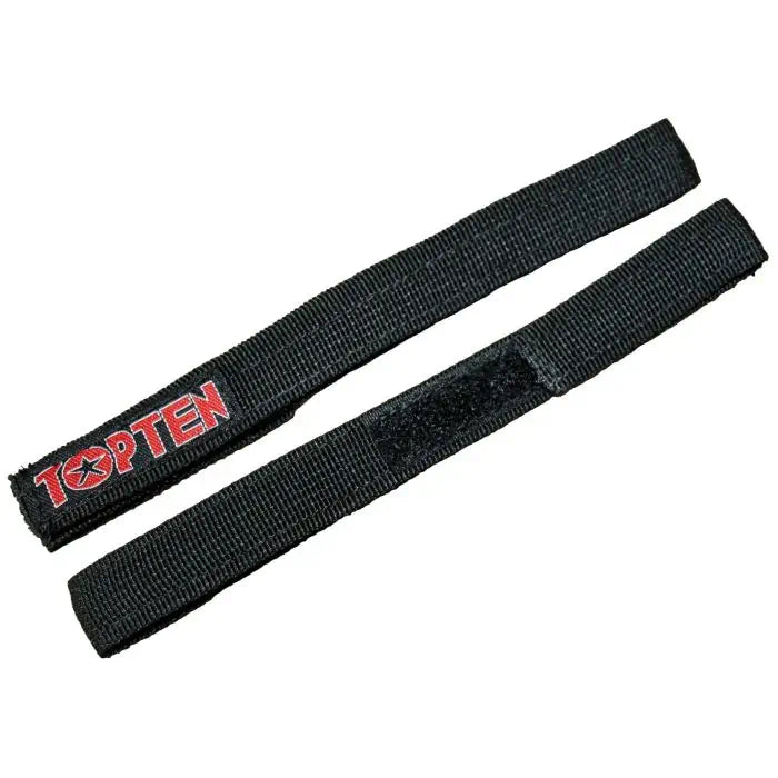 Velcro strap set for Top Ten Head-Guard - Black, 4050-9
