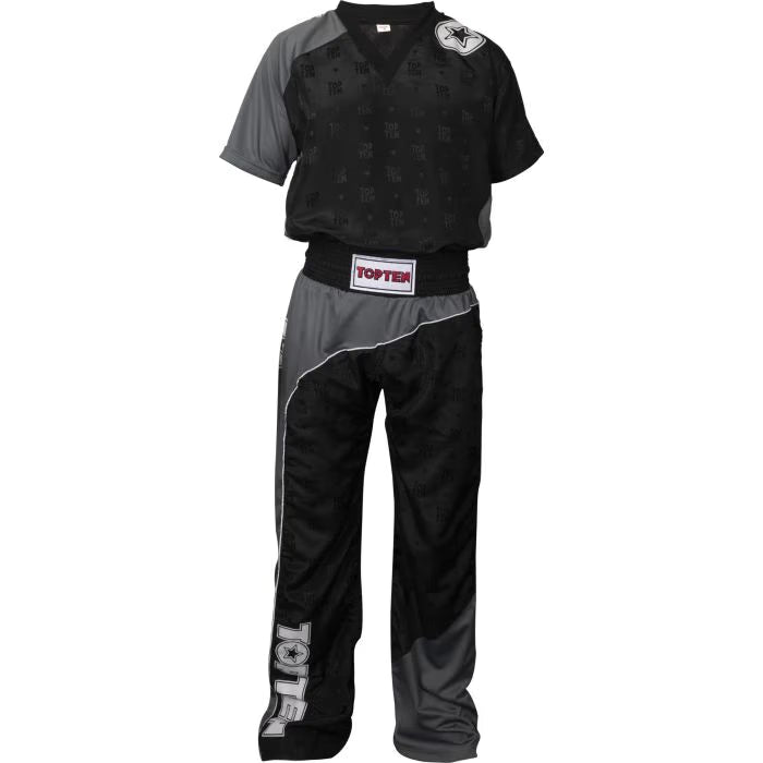 Top Ten Mesh uniform 16841 model - Black/grey