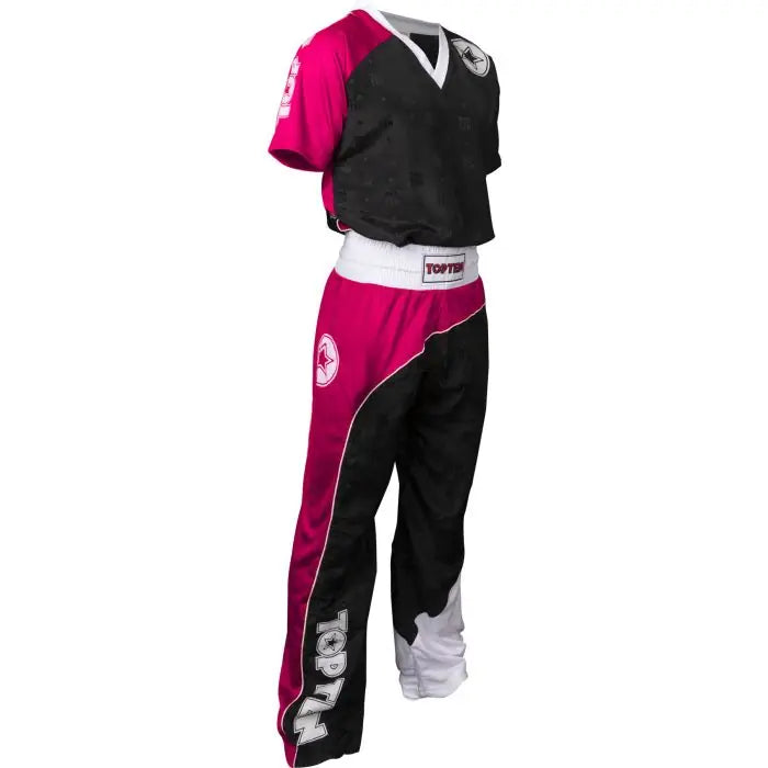 TOP TEN Bow Uniform - black-pink – Fighters Inc. - Martial Arts Equipment