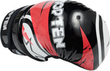 Guantes abiertos Prism Pointfighter TOP TEN en color rosa brillante y blanco