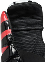 Guantes abiertos Prism Pointfighter TOP TEN en color rosa brillante y blanco