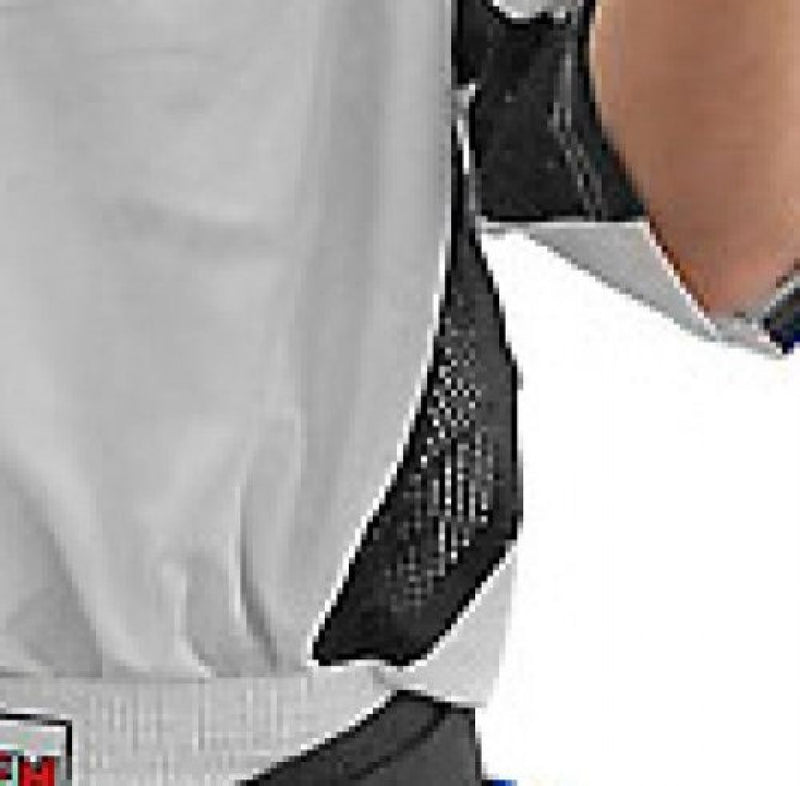 Top Ten Mesh uniform 1605 model - white/black/blue, 1605 WH-BL