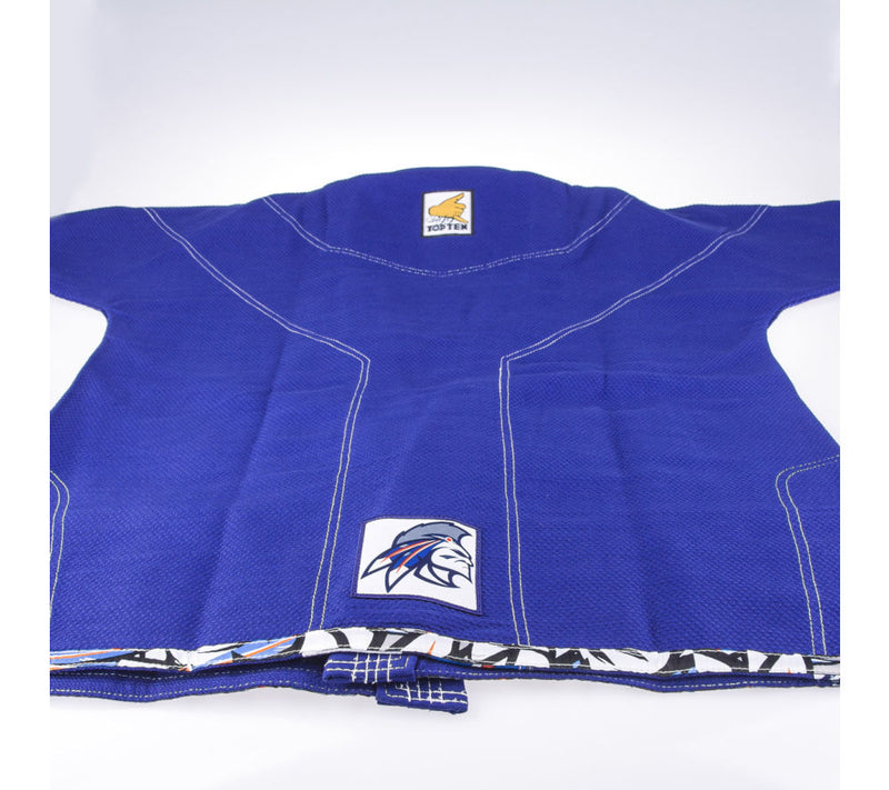 Top Ten Brazilian Jiu Jitsu Uniform Mohicans - Blue