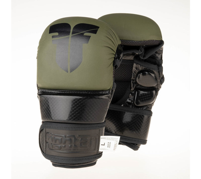 Fighter Training MMA Gloves - khaki/black, FMG-001