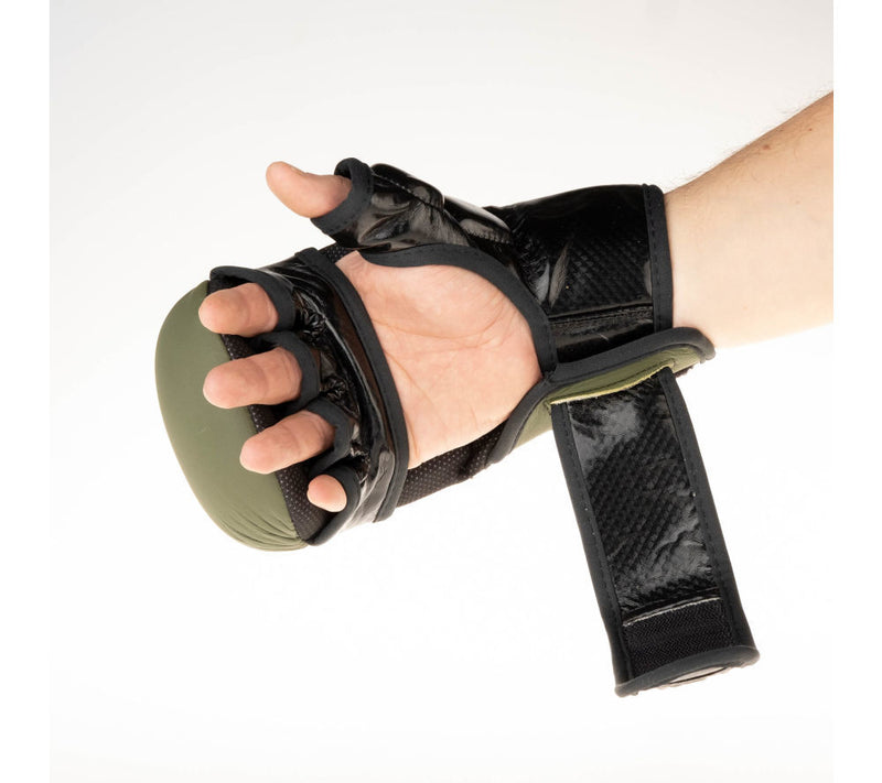 Fighter Training MMA Gloves - khaki/black, FMG-001