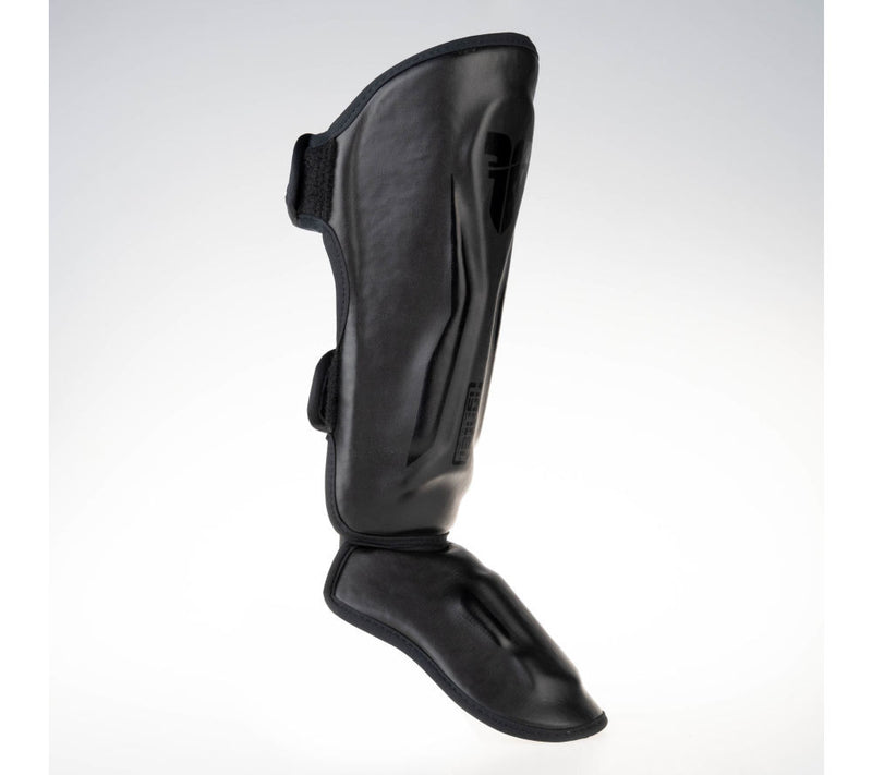 Fighter Shinguards Thai Ergo - gray/red/black, FSG-004BGR main image 0