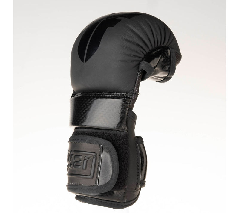 Fighter Training MMA Gloves - black logo, FMG-001