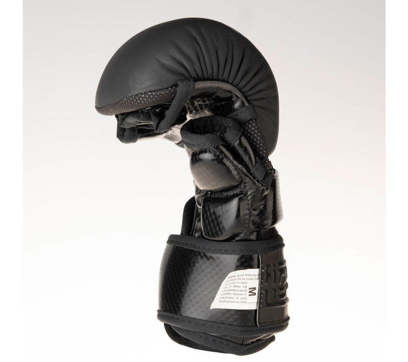 Fighter Training MMA Gloves - black logo, FMG-001