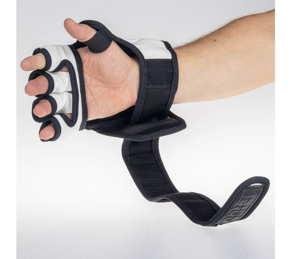 MMA gloves Fighter Competition - white/camo