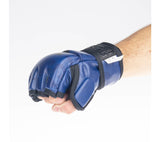 MMA gloves Fighter Competition - blue/camo