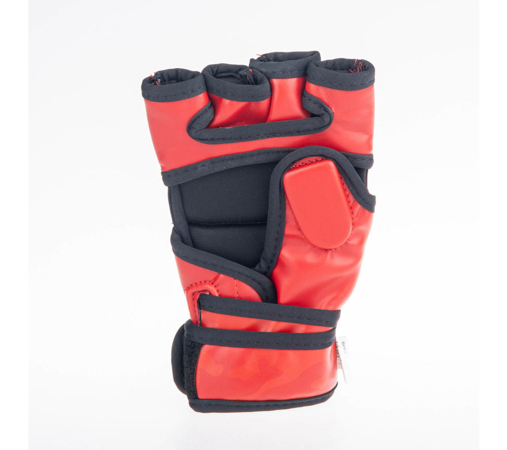 MMA gloves Fighter Competition - red/camo