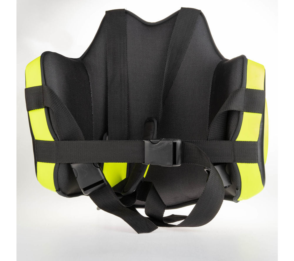 Belly pad Fighter Target - black/neon yellow