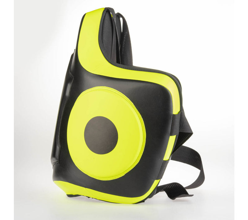 Belly pad Fighter Target - black/neon yellow