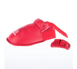 Protección para pies y espinillas Hayashi WKF - Rojo, 343-4