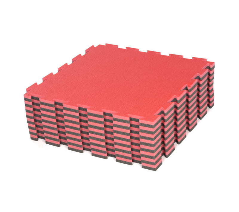 Tatami Mini set of 8 pieces - red/black