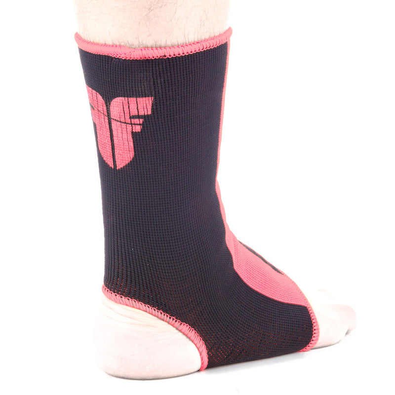 Ankle Support Fighter - black/pink, FAS-03