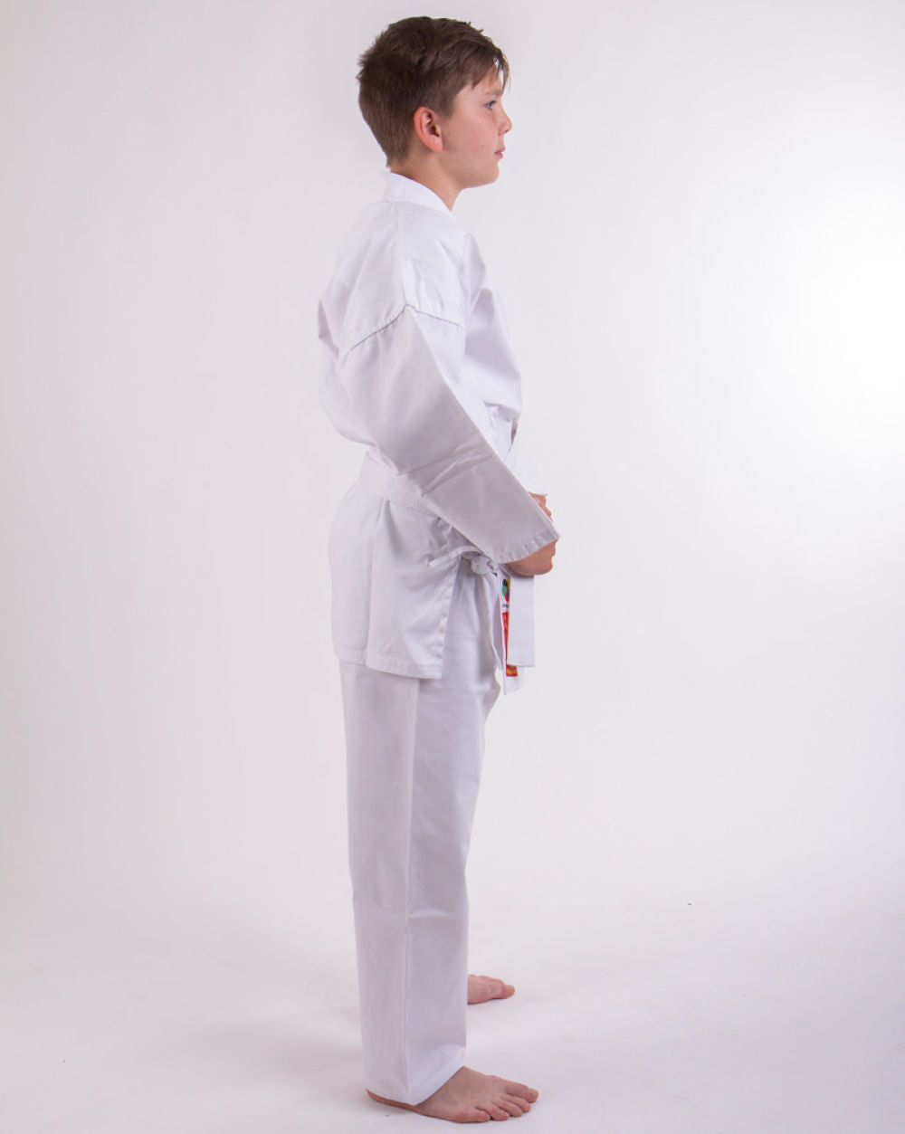 Hayashi HEIAN Lightweight White student uniform - 7oz WKF approved SPE, 020-1WKF