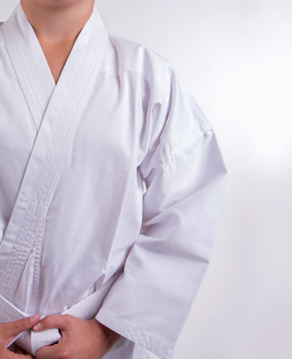 Hayashi HEIAN Lightweight White student uniform - 7oz WKF approved SPE, 020-1WKF