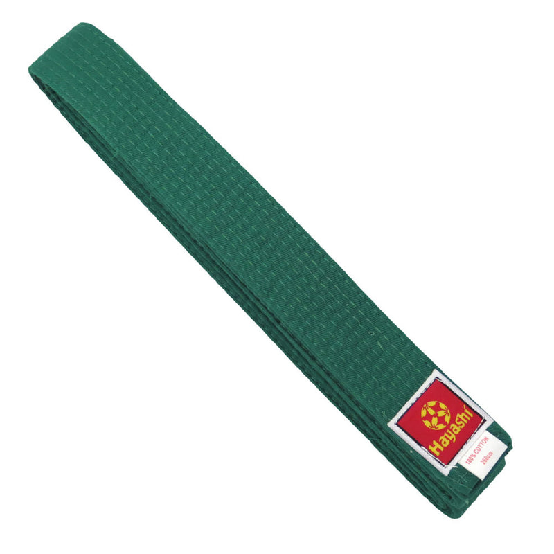 Hayashi Budo Cotton Belt - green, 050-5