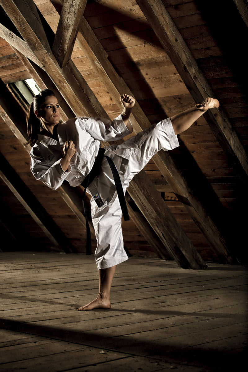 Hayashi WKF Karate Uniform -Gi TENNO - white, 027-1