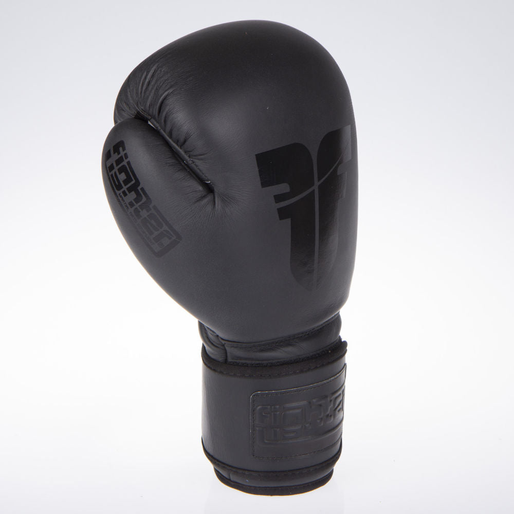 Fighter SIAM Boxing Gloves - black, FBG-001B
