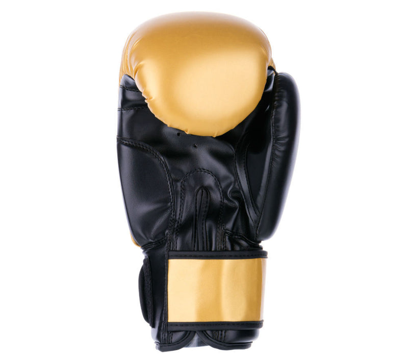 Fighter PU Basic Fighter Gloves - gold/black, 1376APUGL