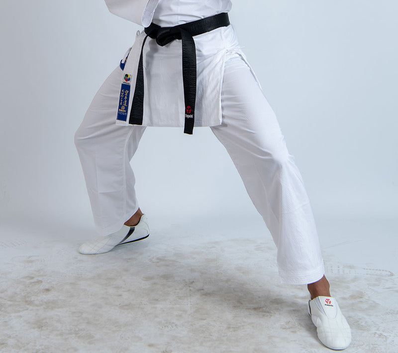 Hayashi White Karate-gi PREMIUM KUMITE 100% Polyester Ultra-Light, 0473-1