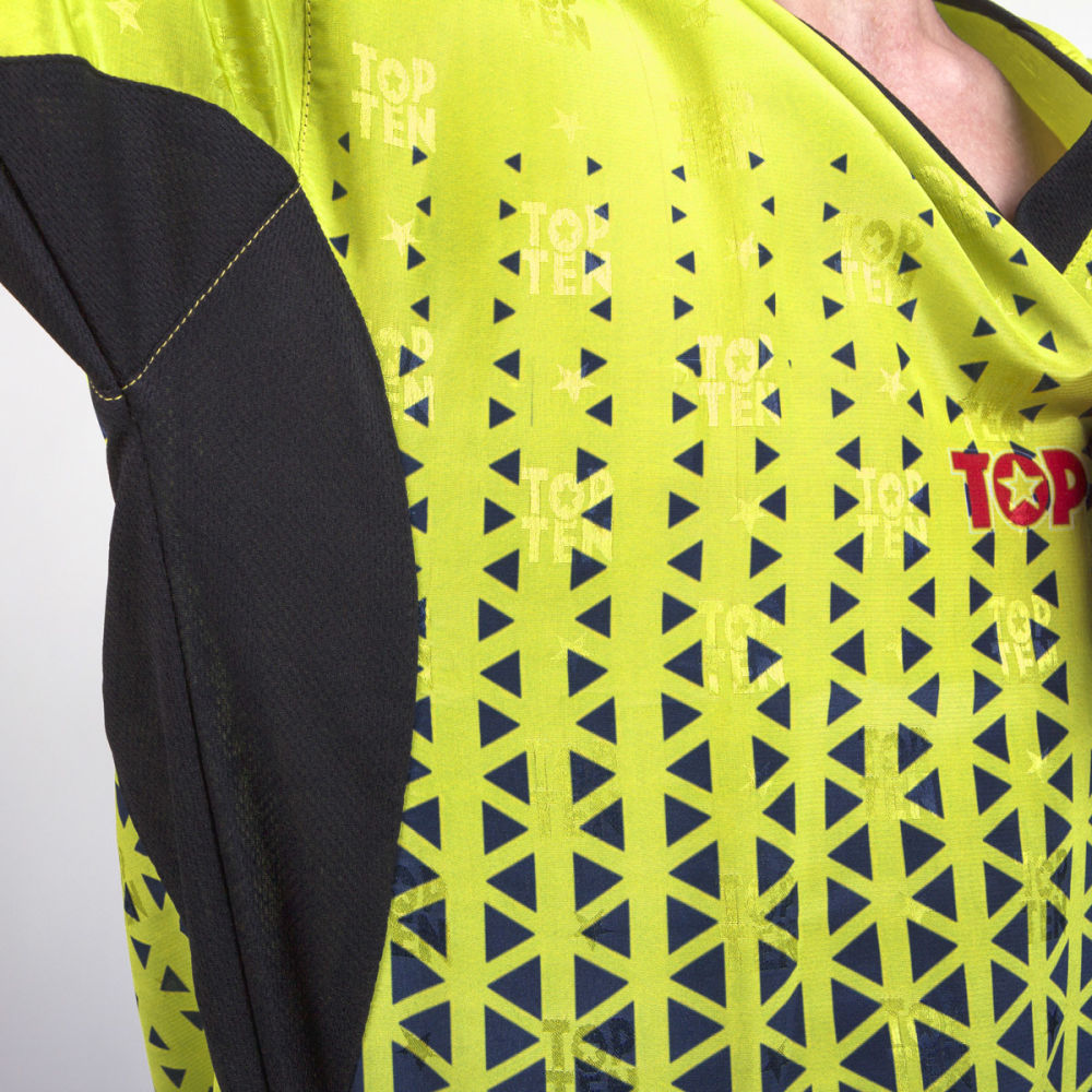 TOP TEN Graphic Uniform - yellow/blue, 16831-YB – Fighters