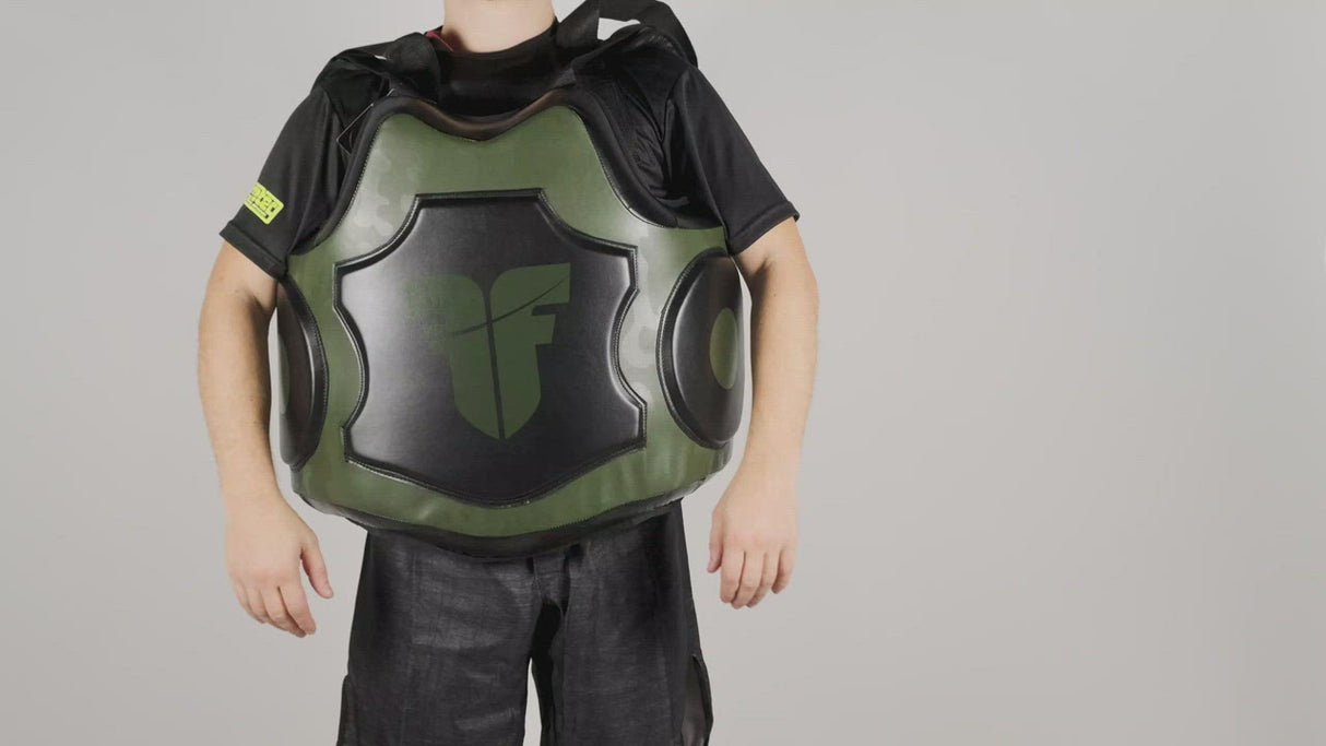 Belly pad Fighter Target - khaki/black