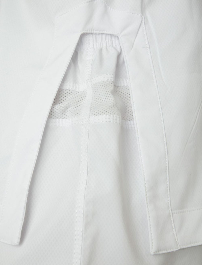 TOP TEN ITF Assistant Instructor Uniform - Premium Gold Dobok White/black, 16772-1 ( 1st - 3rd Dan)