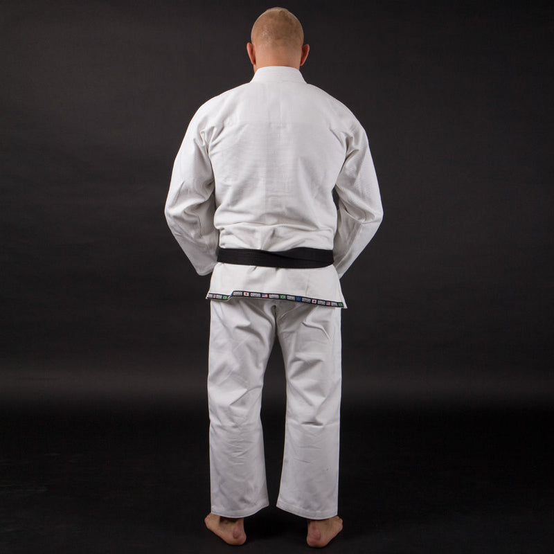 Brazilian Jiu Jitsu FIGHTER Uniform White, FBJJW