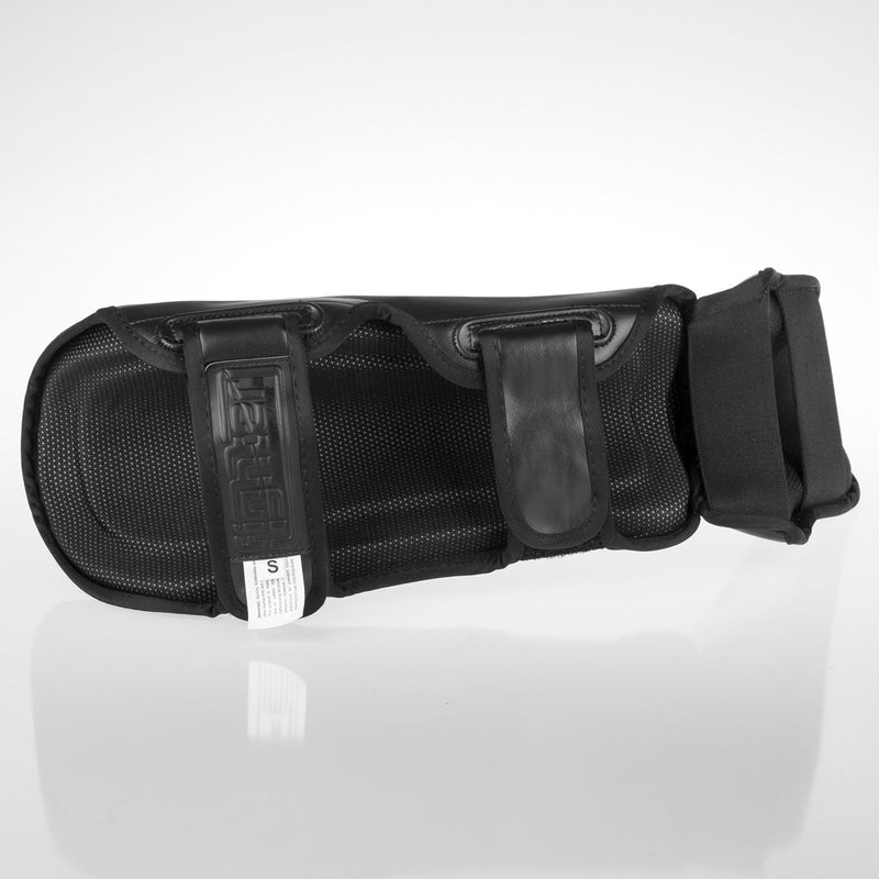 Fighter Shinguards Thai Ergo - black/grey, FSG-004BG