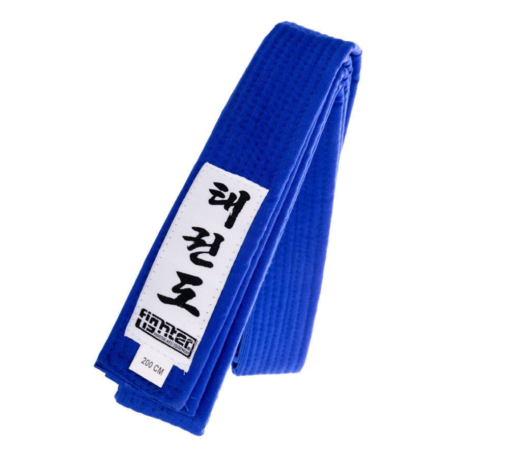 Fighter Taekwondo ITF Belt - blue, FTB-04