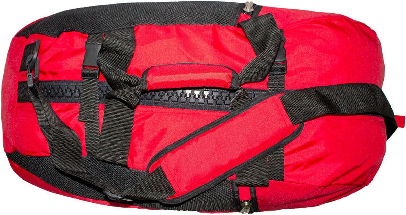 Backpack-Sportsbag combination “WKF” “WAKO” - red/black