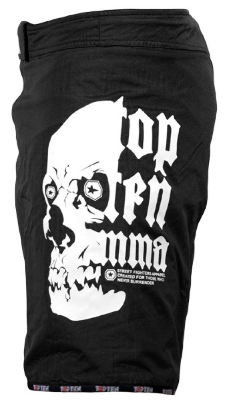 Top Ten MMA Shorts - black/white, 1878-9